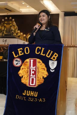Leo Dhruvi Patel - Youth member of a Leo Club