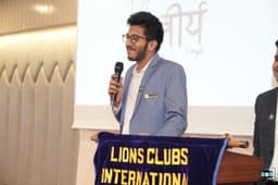 Leo Hitansh Doshi - Youth member of a Leo Club