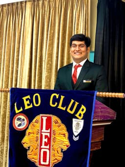 Leo Mit Shah - Youth member of a Leo Club